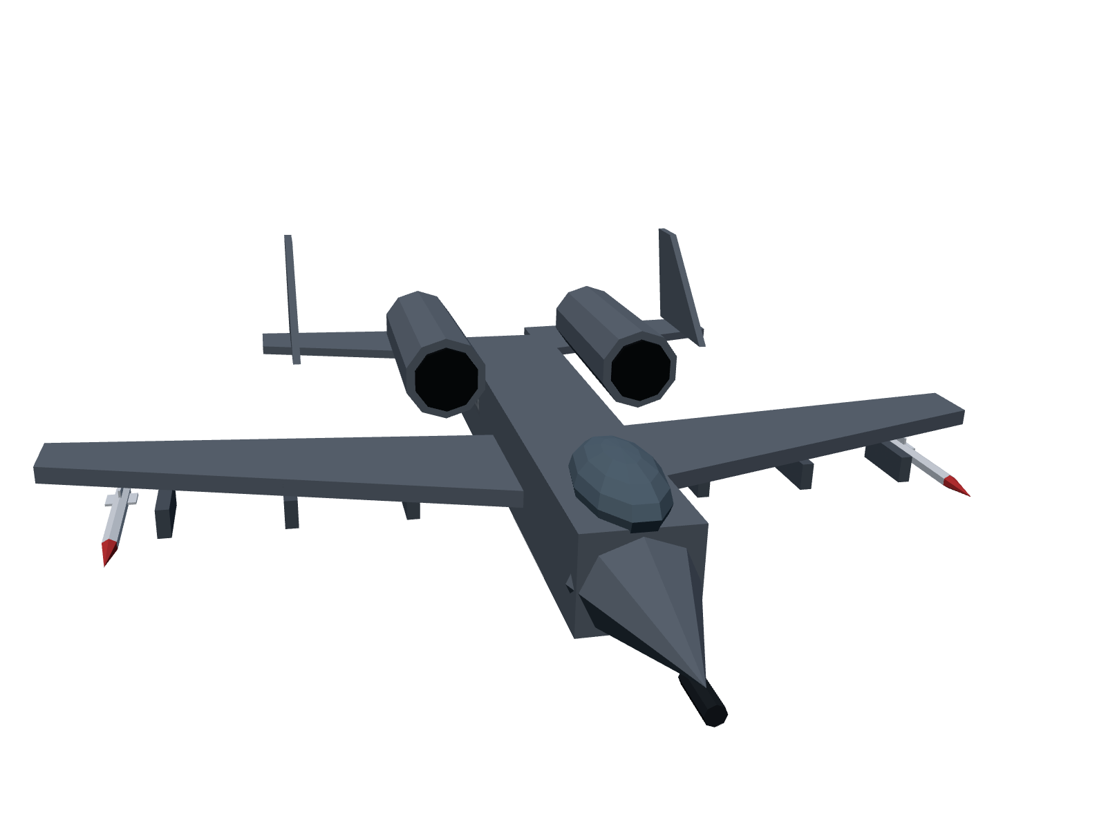 A-10 THUNDERBOLT II printable model — view 1 of 6