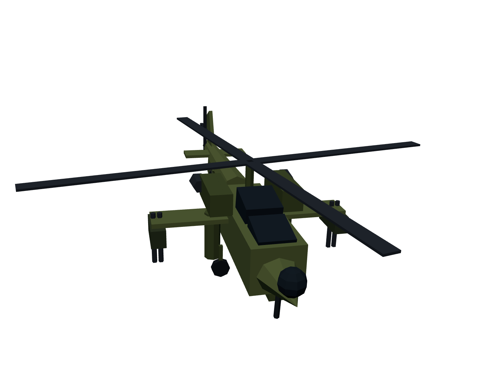 AH-64 APACHE printable model — view 1 of 6