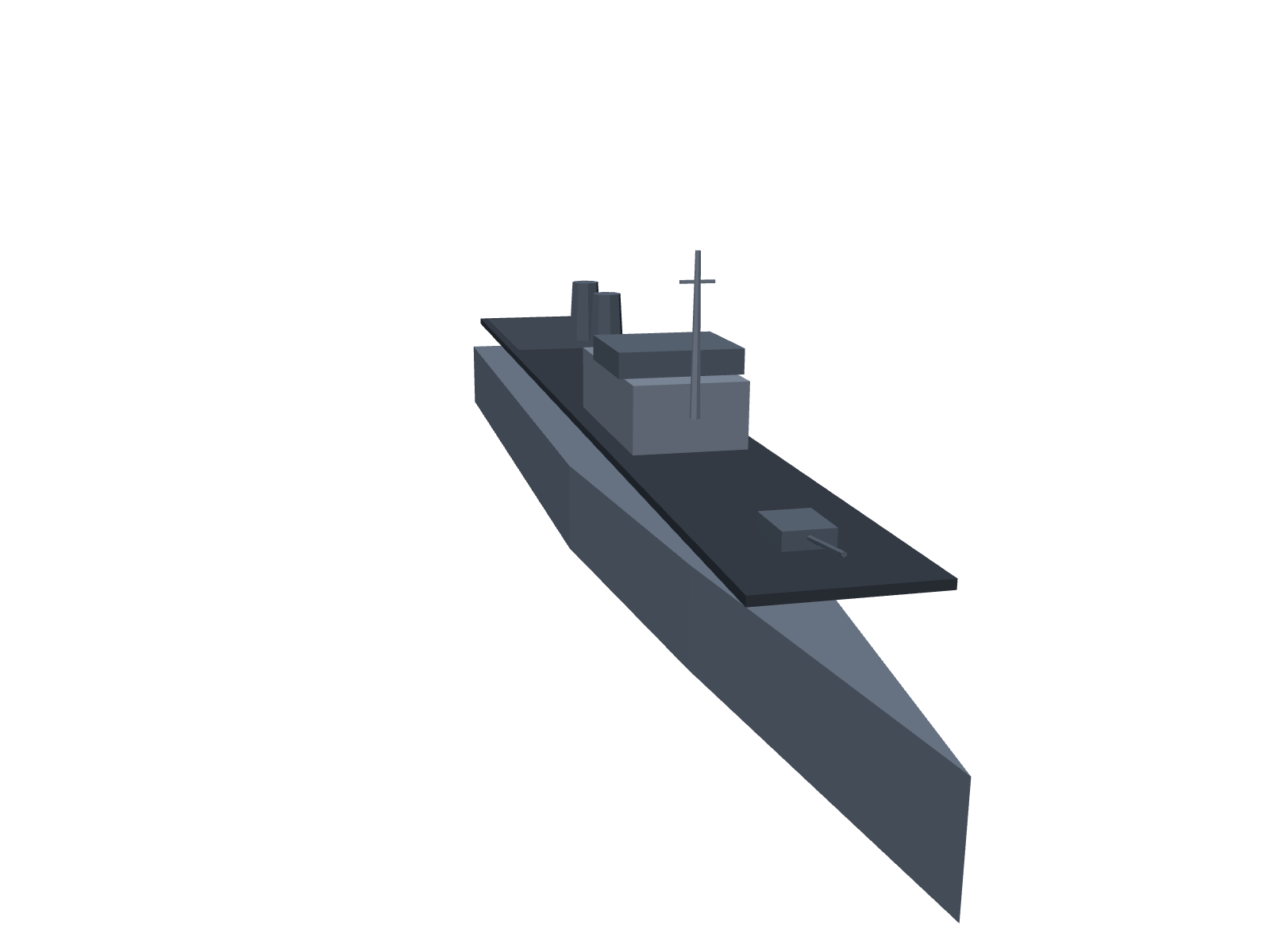 DESTROYER printable model — view 1 of 6