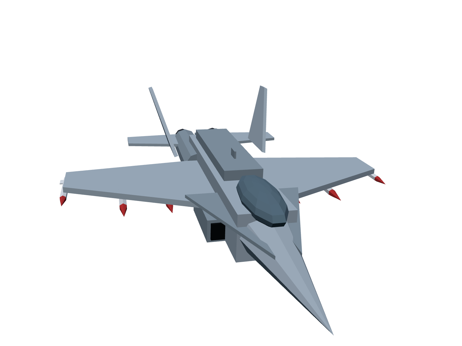 The complete Hornet Bay fleet as printable models