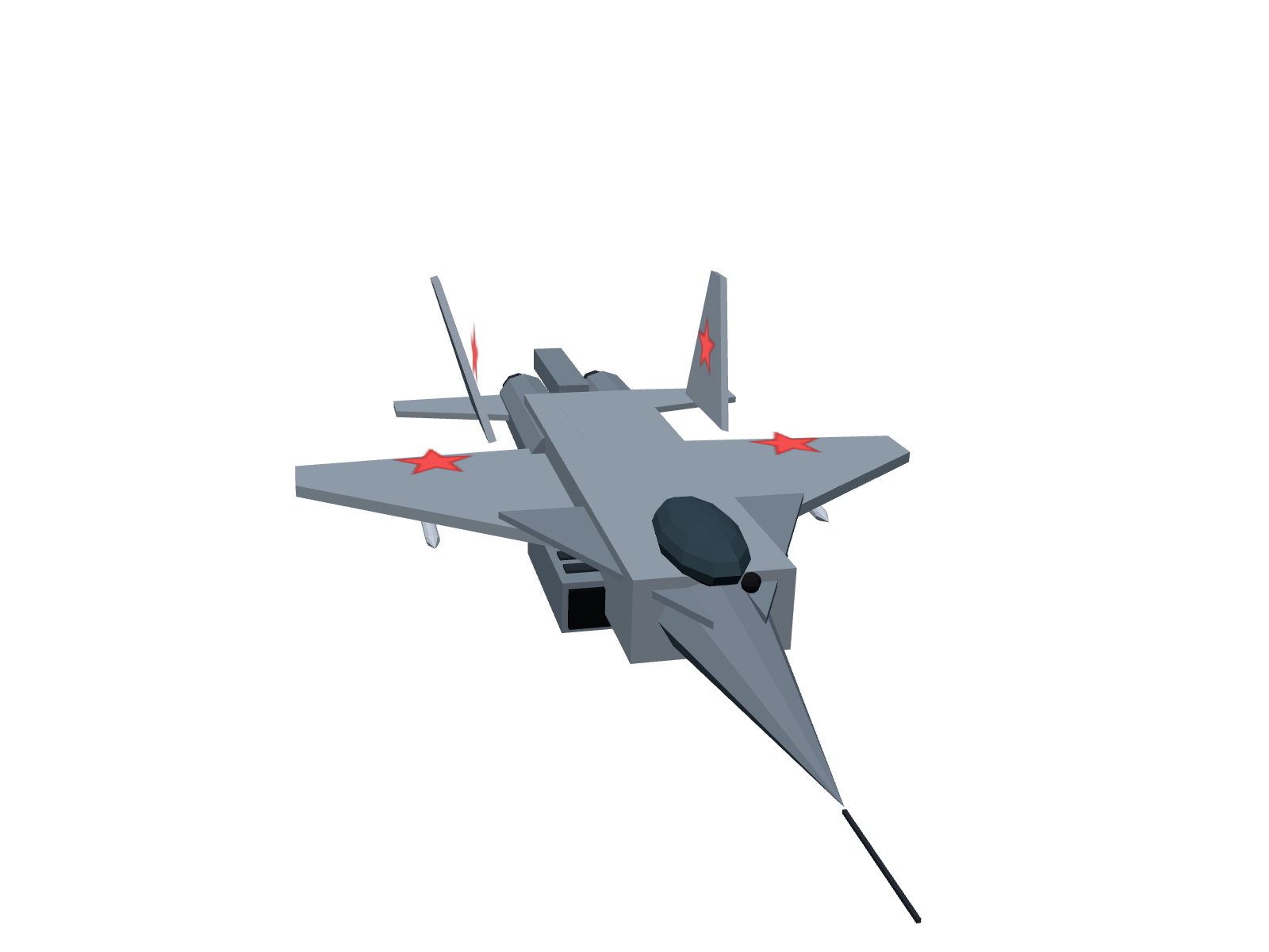 MIG-29 FULCRUM printable model — view 1 of 6