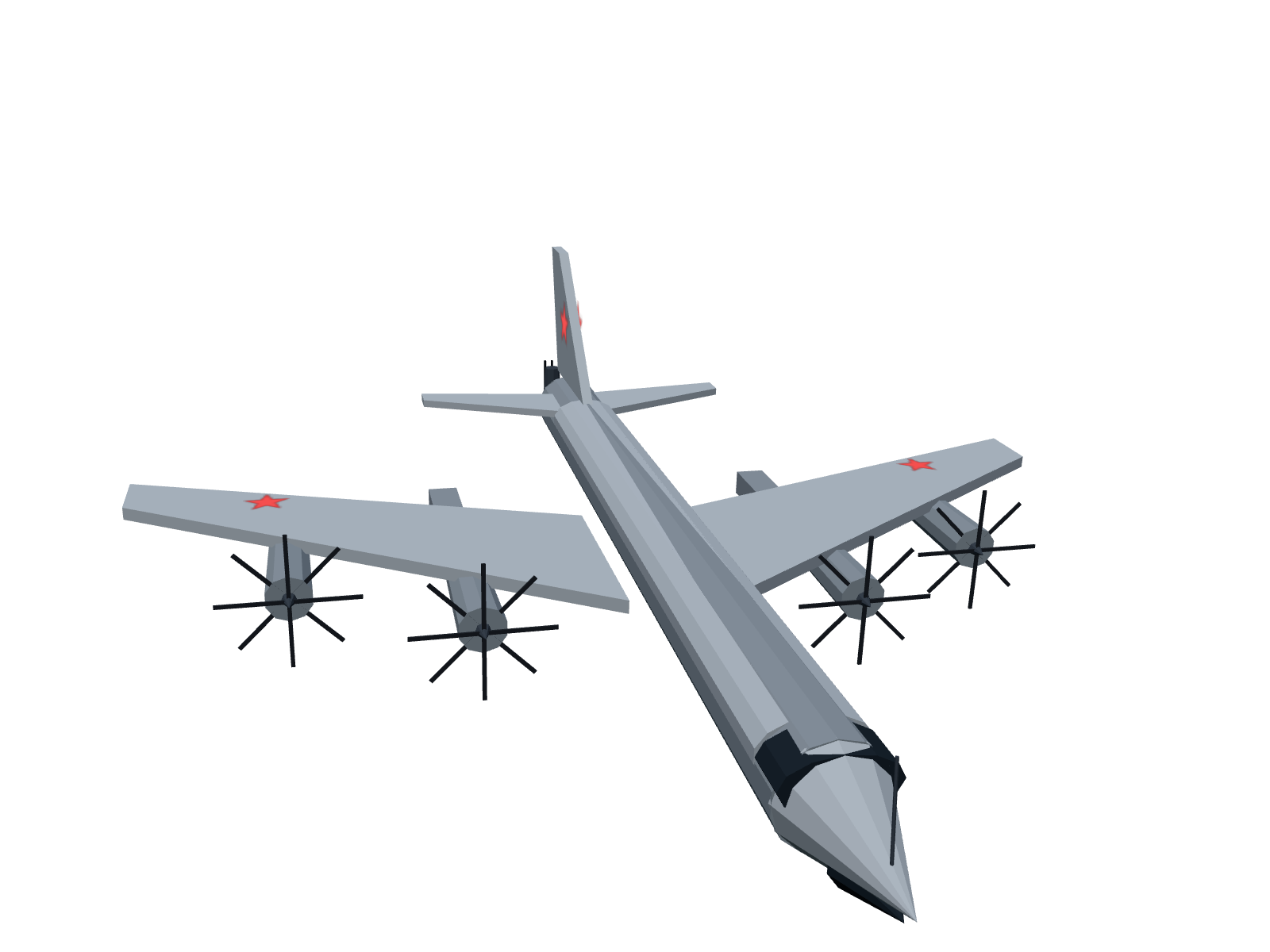 TU-95MS BEAR-H printable model — view 1 of 6