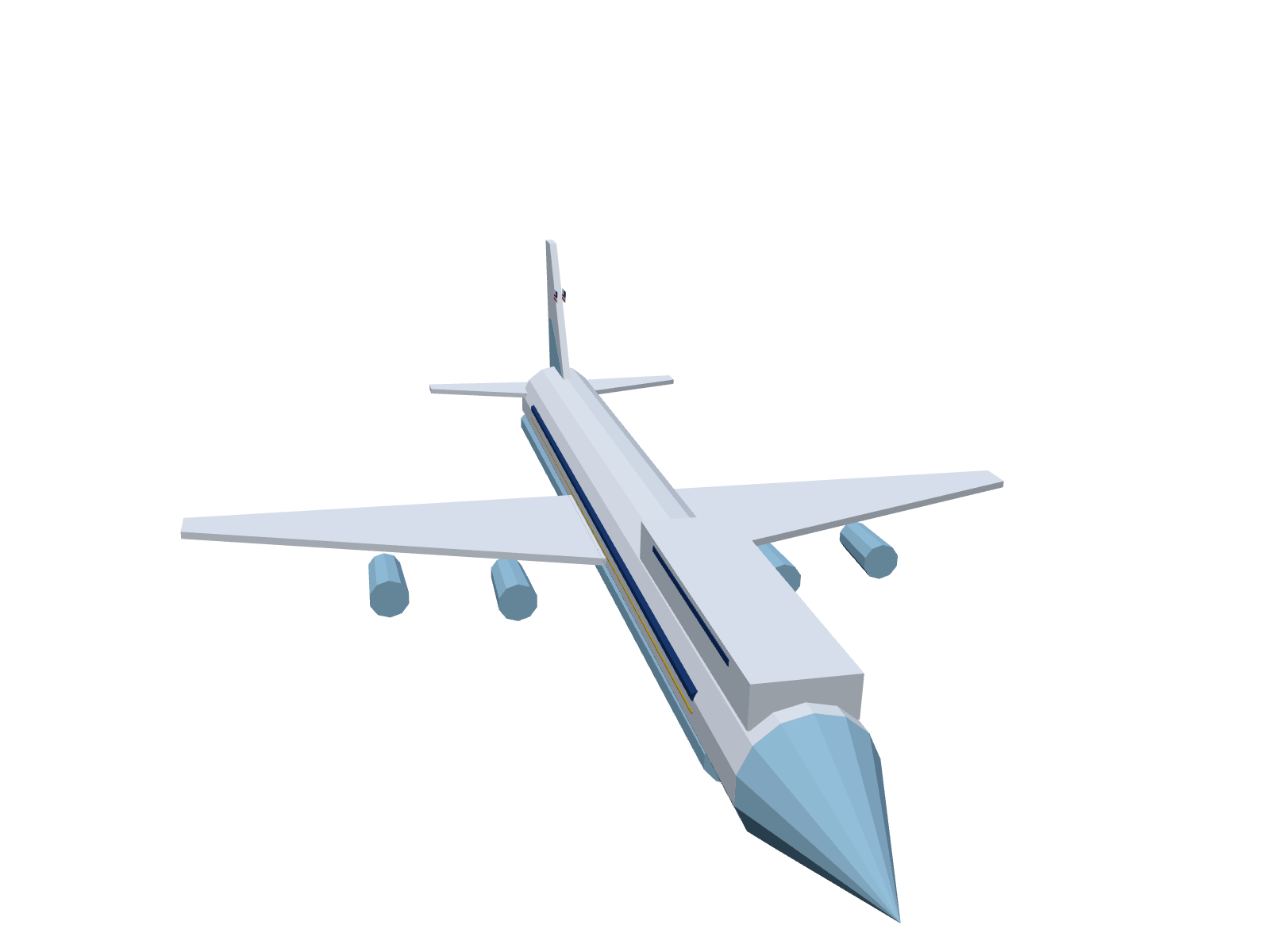 AIR FORCE ONE (VC-25A) printable model — view 1 of 6